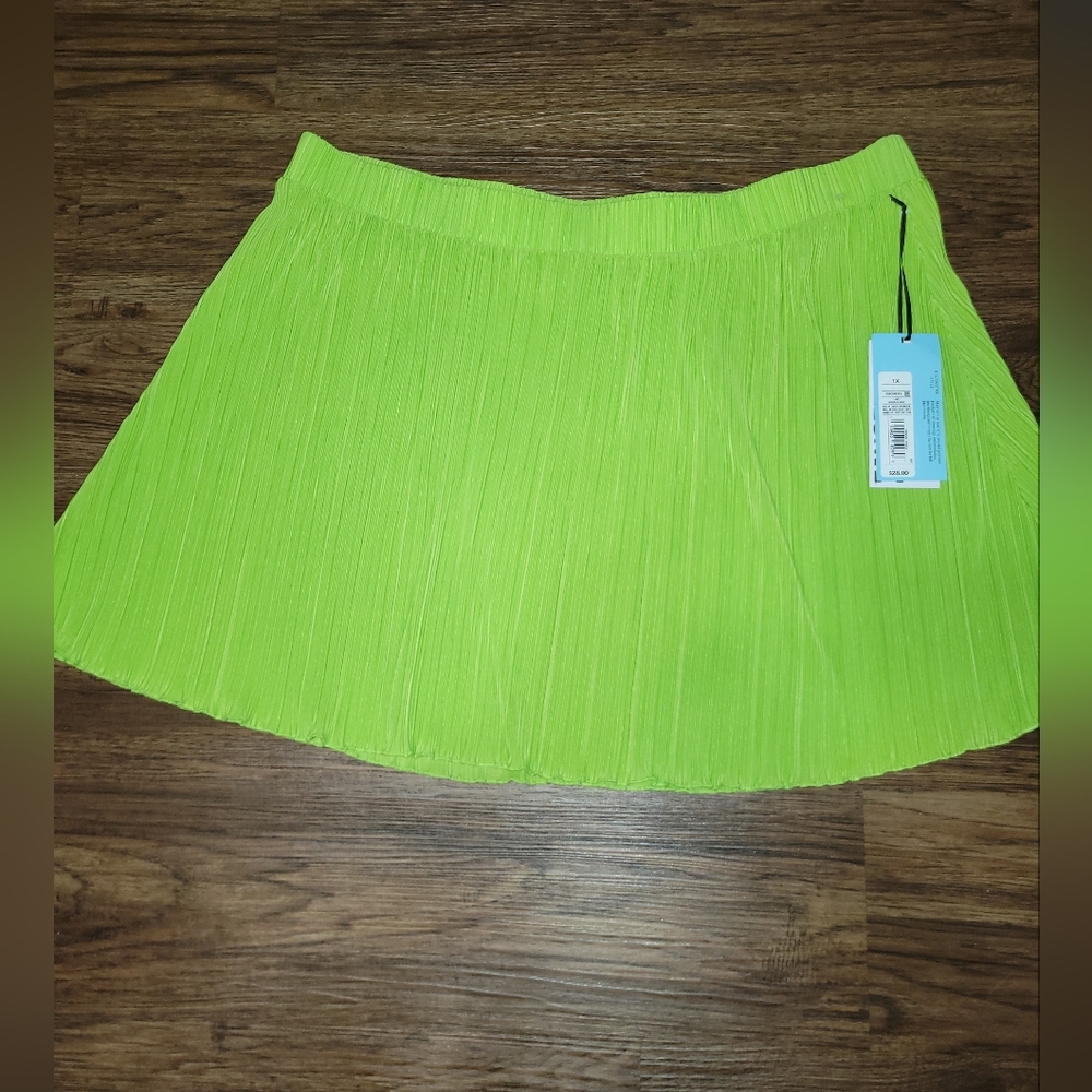 NWT Lime Green Skirt By Furture Collection